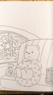 角川つばさ文庫　かさいまり「こぐまのクーク物語　はじめての海とキャンプ」本文3_[0]